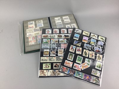 Lot 124 - A GROUP OF GB STAMPS FROM 1971-82