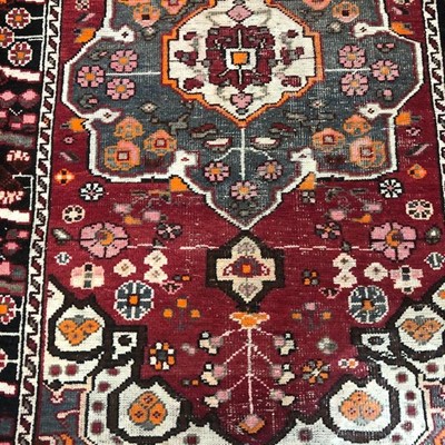 Lot 279 - AN EASTERN RUG AND ANOTHER RUG