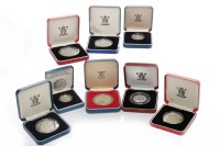 Lot 212 - GROUP OF SILVER PROOF COINS comprising a D-Day...