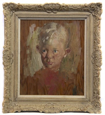 Lot 104 - PORTRAIT OF A YOUNG BOY, ATTRIBUTED TO BERNARD FLEETWOOD-WALKER
