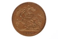 Lot 217 - OLD HEAD VICTORIA GOLD HALF SOVEREIGN DATED 1897