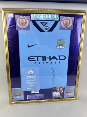 Lot 101 - A SIGNED MANCHESTER CITY FOOTBALL CLUB JERSEY