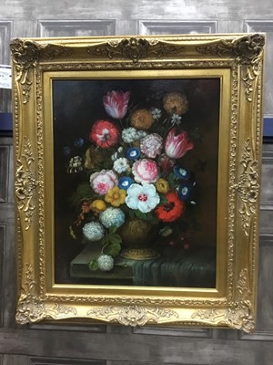 Lot 175 - A PAIR OF MODERN STILL LIFE OIL PAINTINGS