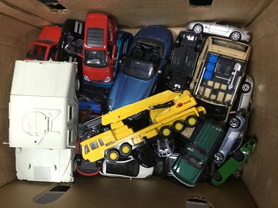 Lot 99 - A LOT OF BOXED MODEL POLICE CARS ALONG WITH LOOSE EXAMPLES