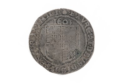 Lot 104 - SCOTLAND - JAMES THE VI AND I (1567 - 1625) SIXPENCE DATED 1603