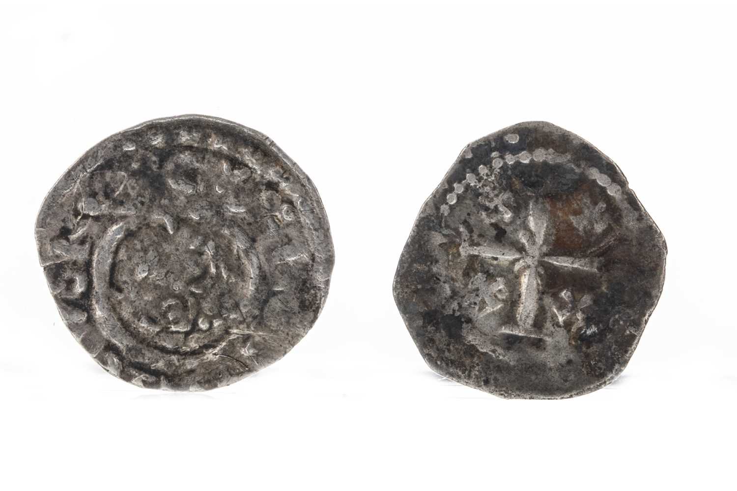 Lot 117 - ENGLAND - TWO HENRY II (1154 - 1189) PENNIES