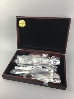 Lot 320 - A CANTEEN OF SILVER PLATED CUTLERY AND OTHER SILVER PLATED WARES