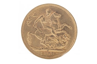 Lot 138 - EDWARD VII (1901 - 1910) GOLD SOVEREIGN DATED 1903