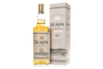 Lot 85 - SCAPA AGED 12 YEARS - ONE LITRE