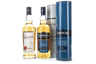 Lot 357 - BENROMACH TRADITIONAL AND TORMORE AGED 12 YEARS