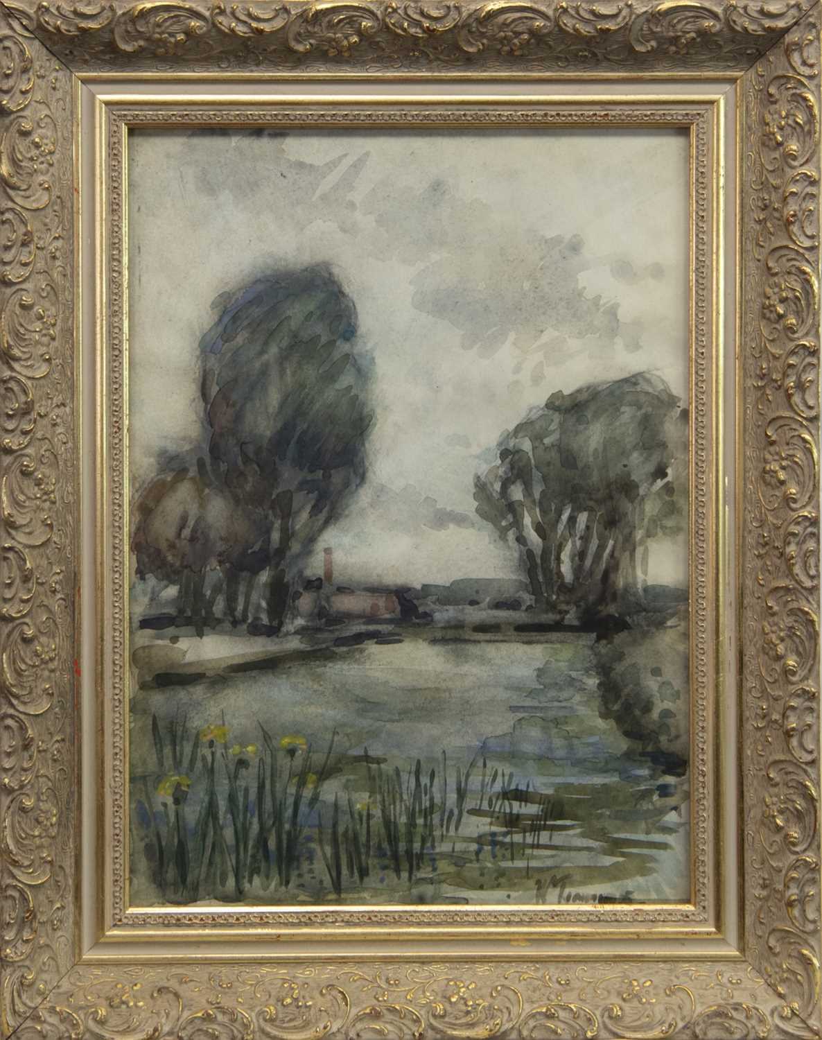Lot 521 - THE MILL DAW, A WATERCOLOUR BY WILLIAM TIMMINS