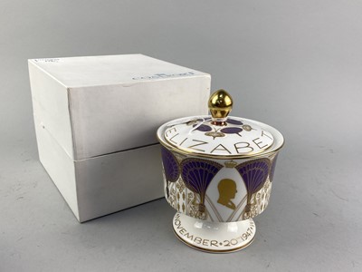 Lot 179 - A LOT OF TWO BOXED COALPORT CORONATION SETS ALONG WITH OTHER CORONATION WARE