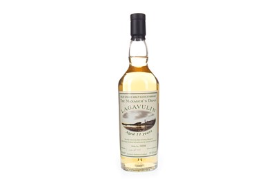 Lot 110 - LAGAVULIN THE MANAGERS DRAM AGED 11 YEARS