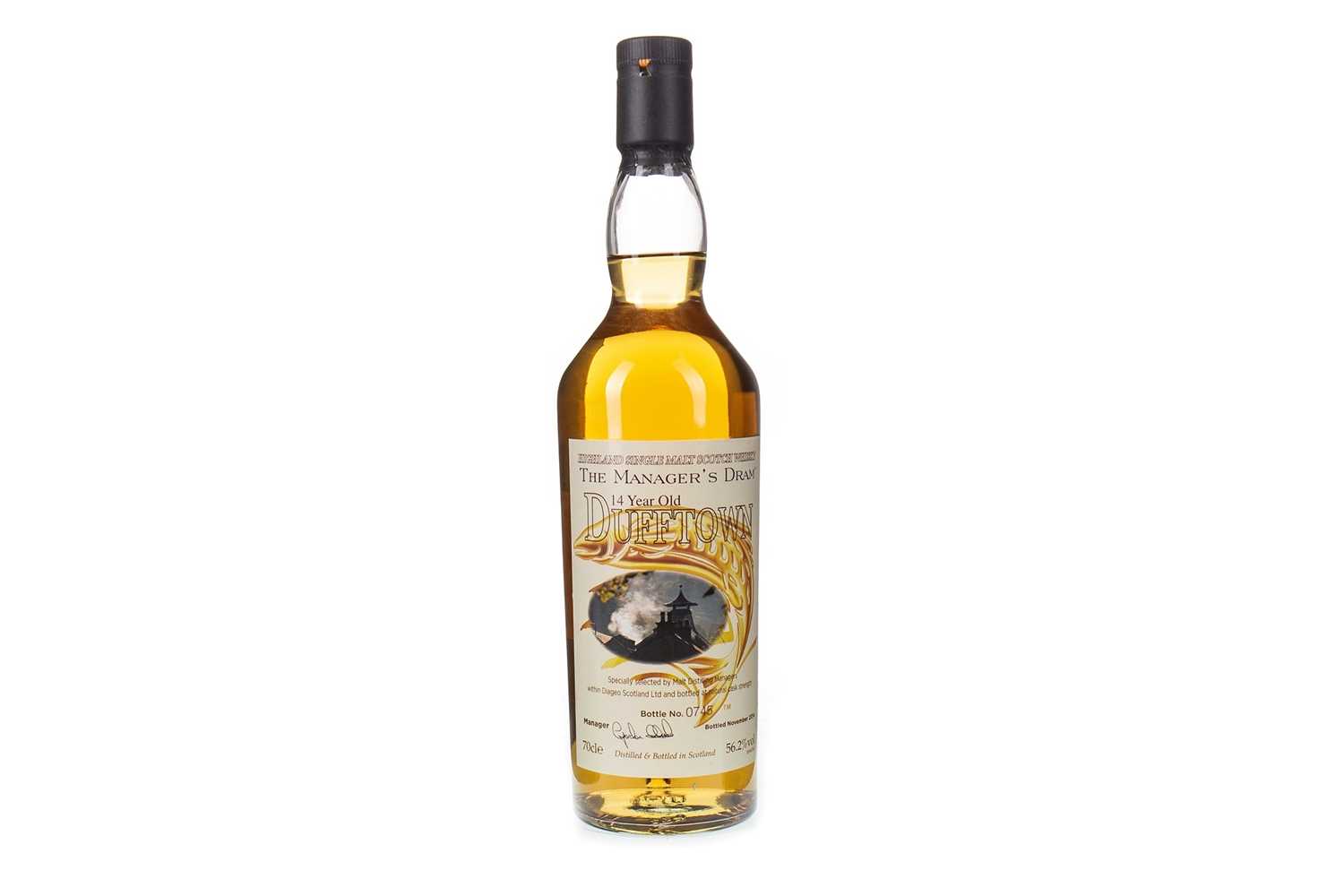 Lot 117 - DUFFTOWN MANAGERS DRAM AGED 14 YEARS
