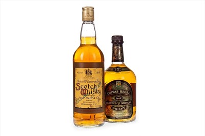 Lot 433 - CHIVAS REGAL 12 YEARS OLD AND CHOICE OLD CAMERON BRIG