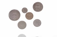 Lot 304 - LOT OF SILVER WORLD COINS comprising a...