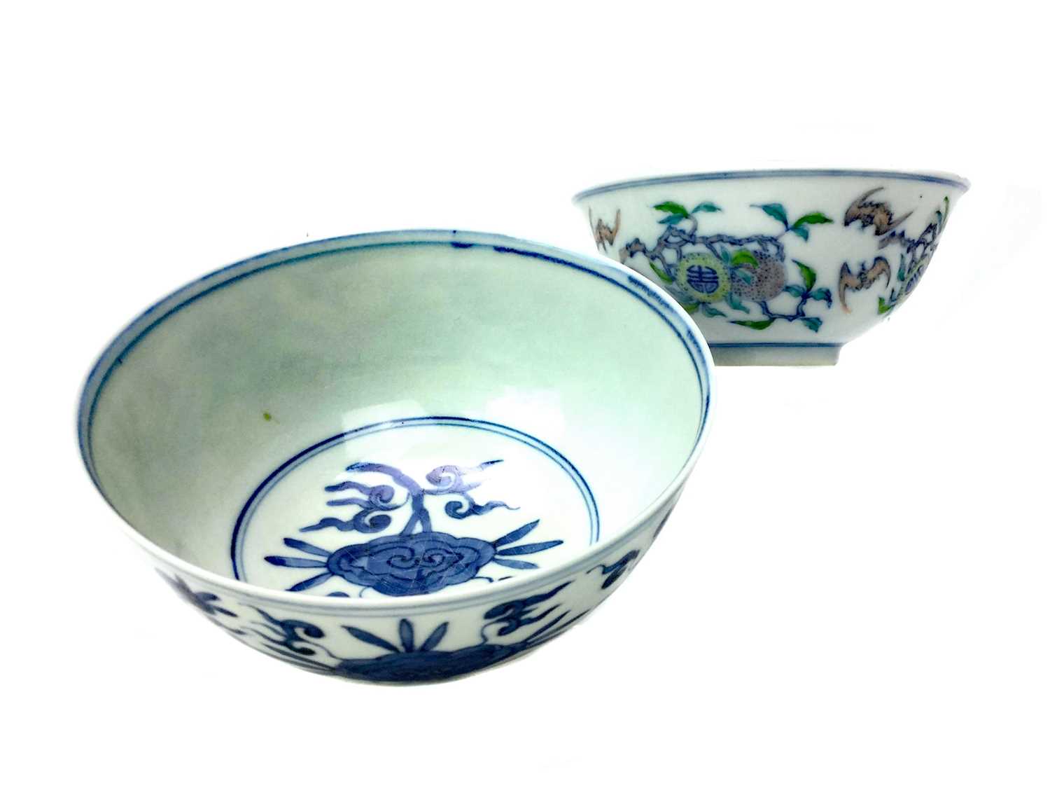 Lot 719 - A LOT OF TWO CHINESE BOWLS