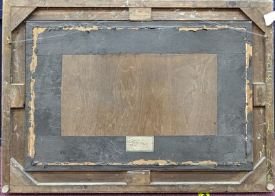 Lot 172 - SEASCAPE, AN OIL BY HUGO SCHNARS-ALQUIST