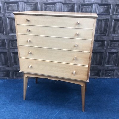 Lot 146 - A RETRO CHEST OF DRAWERS