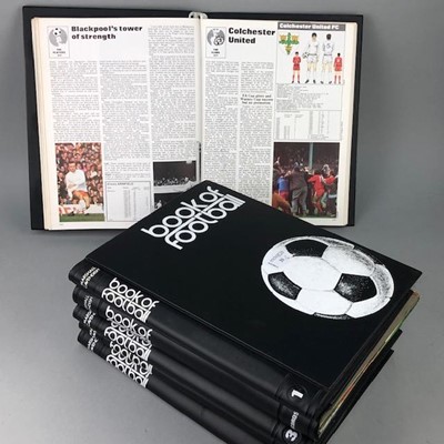 Lot 31 - A LOT OF SIX FOLDERS CONTAINING BOOK OF FOOTBALL PUBLICATIONS