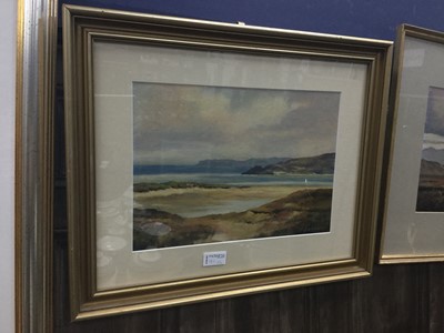 Lot 91 - A PAIR OF SCOTTISH LANDSCAPES BY A KENNY