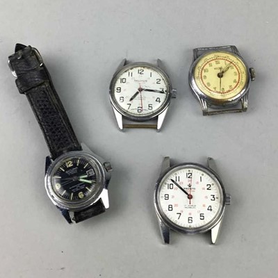 Lot 117 - A SICURA WRISTWATCH ALONG WITH OTHER MECHANICAL WATCHES