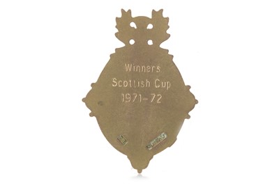Lot 1728 - JIM BROGAN OF CELTIC F.C. - HIS SCOTTISH CUP WINNERS MEDAL 1971/72