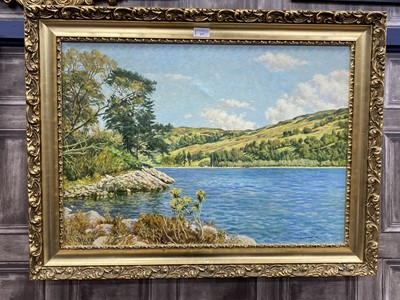 Lot 257 - AN OIL PAINTING BY LAMBERT BELL AND TWO PRINTS