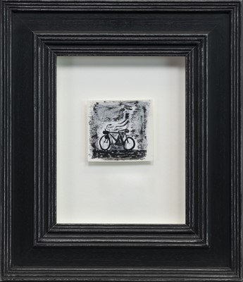 Lot 515 - PIGALLE, AN INK AND SCRAPER BOARD BY JOHN BYRNE