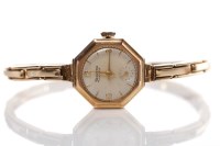 Lot 97 - LADY'S HELVETIA COCKTAIL WATCH signed...