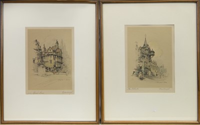 Lot 484 - A PAIR OF LITHOGRAPHS AFTER MARJORIE C BALES