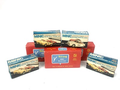 Lot 1402 - A LOT OF BOXED TRI-ANG MINIC MOTORWAYS AND MOTORWAYS MODELS