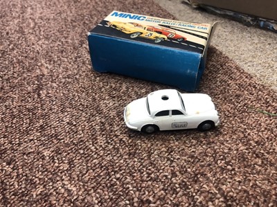 Lot 1402 - A LOT OF BOXED TRI-ANG MINIC MOTORWAYS AND MOTORWAYS MODELS