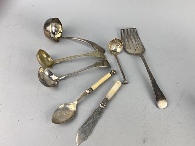 Lot 290 - A LOT OF SILVER PLATED FLATWARE