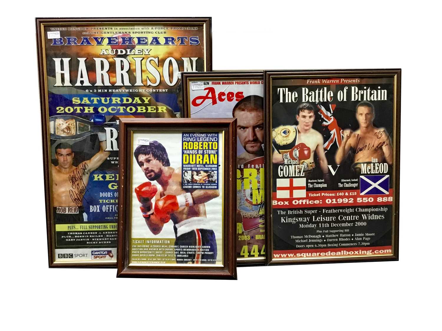 Lot 1762 - A LARGE COLLECTION OF CONTEMPORARY BOXING POSTERS