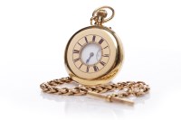 Lot 117 - GENTLEMAN'S EIGHTEEN CARAT GOLD HALF HUNTER...
