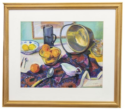 Lot 448 - STILL LIFE WITH FRUIT, BY FORBES YULE