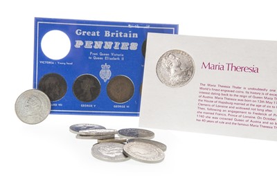 Lot 14 - A COLLECTION OF SILVER AND OTHER COMMEMORATIVE COINS