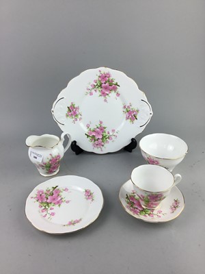 Lot 380 - A LOT OF GILT DECORATED TEA WARE INCLUDING TWO PART TEA SERVICES