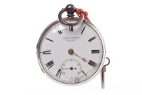 Lot 128 - GENTLEMAN'S VICTORIAN STERLING SILVER OPEN...