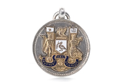 Lot 25 - A LIVERPOOL HOSPITAL CUP SILVER MEDAL 1938