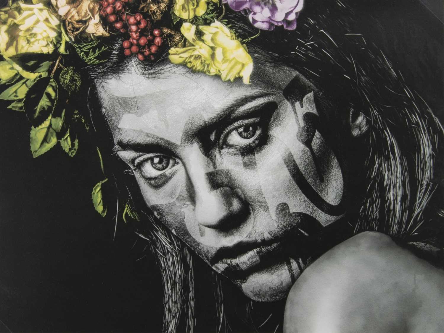 Lot 673 - COLD TENDERNESS, A SCREENPRINT BY SNIK