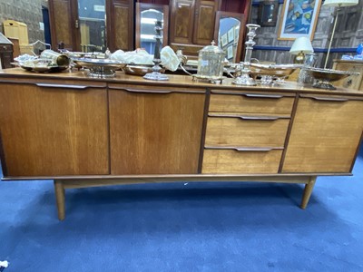 Lot 458 - A 20TH CENTURY TEAK SIDEBOARD
