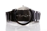 Lot 132 - GENTLEMAN'S DIAMOND SET ONISS PARIS CERAMIC...