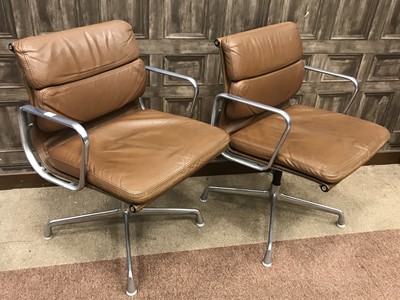 Lot 1441 - A SET OF FOUR CHARLES & RAY EAMES FOR HERMAN MILLER 938-138 OFFICE CHAIR