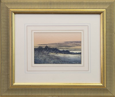 Lot 425 - THREE LANDSCAPES IN WATERCOLOUR,Y BY WILLIAM NEAL