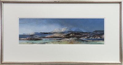 Lot 503 - LOCH AILORT, A WATERCOLOUR BY TOM SHANKS