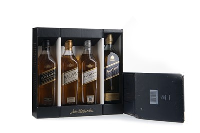 Lot 408 - JOHNNIE WALKER COLLECTION (4x20CL)