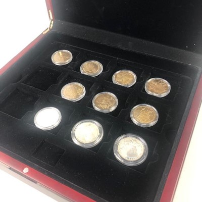 Lot 83 - A COLLECTION OF RUSSIAN SILVER COMMEMORATIVE PROOF COINS
