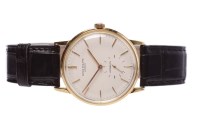 Lot 180 - FINE GENTLEMAN'S 1960s EIGHTEEN CARAT ROSE...